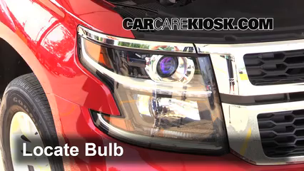 2015 Chevrolet Tahoe LT 5.3L V8 FlexFuel Luces Luz de estacionamiento (reemplazar foco)